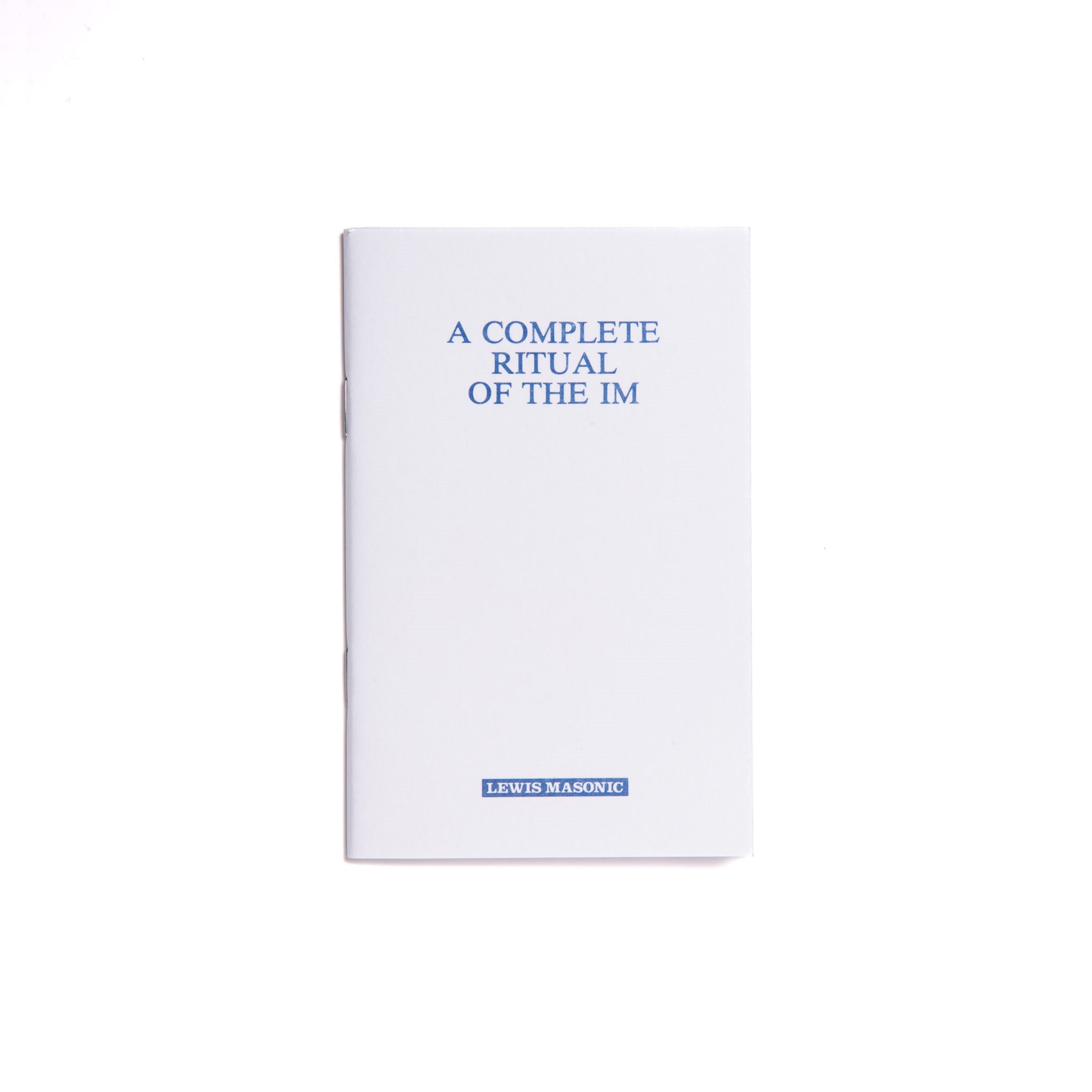 Complete Ritual of the Installed Master book