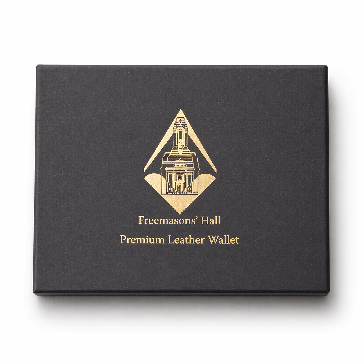 Freemasons' hall premium leather wallet box