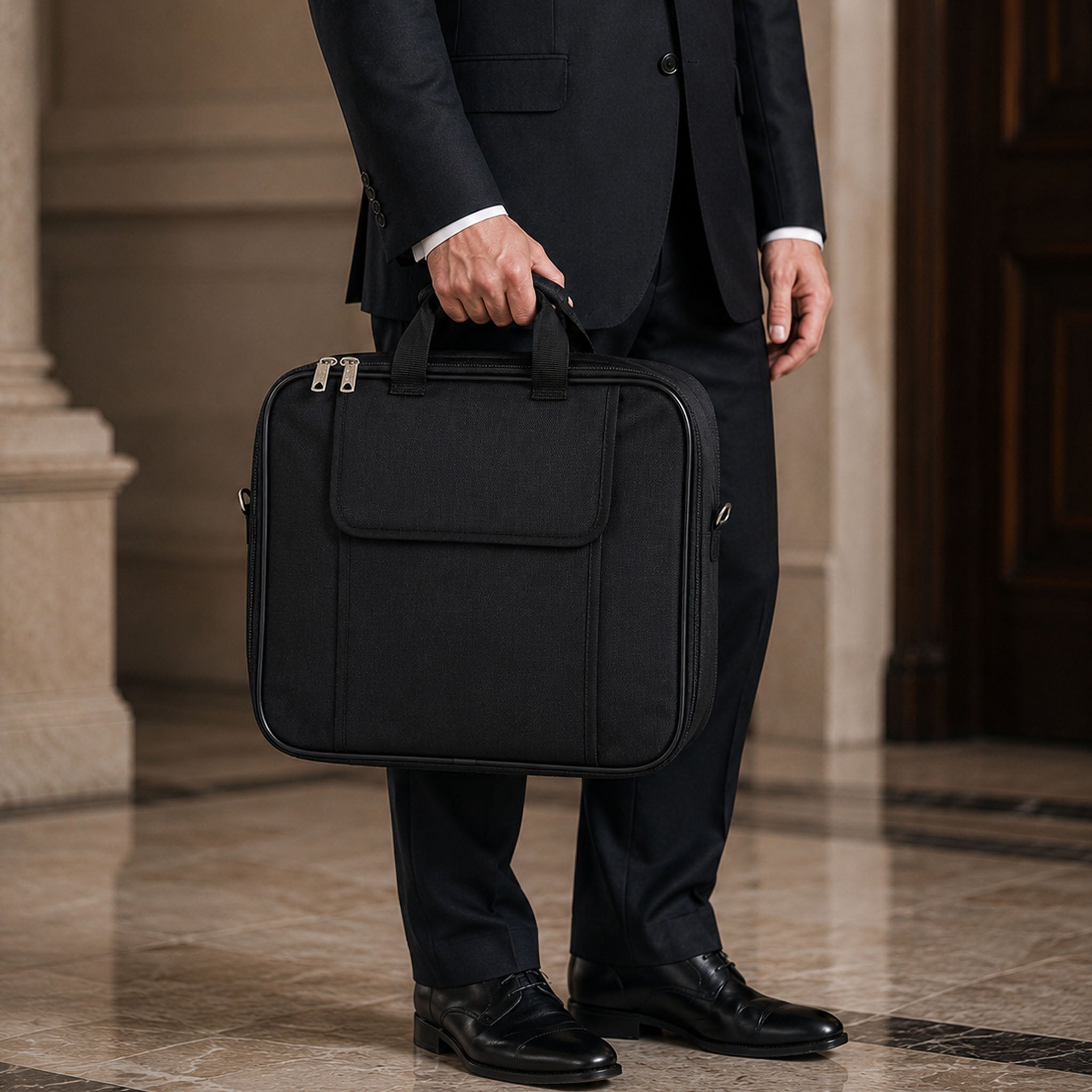 Masonic Regalia Soft Case being carried