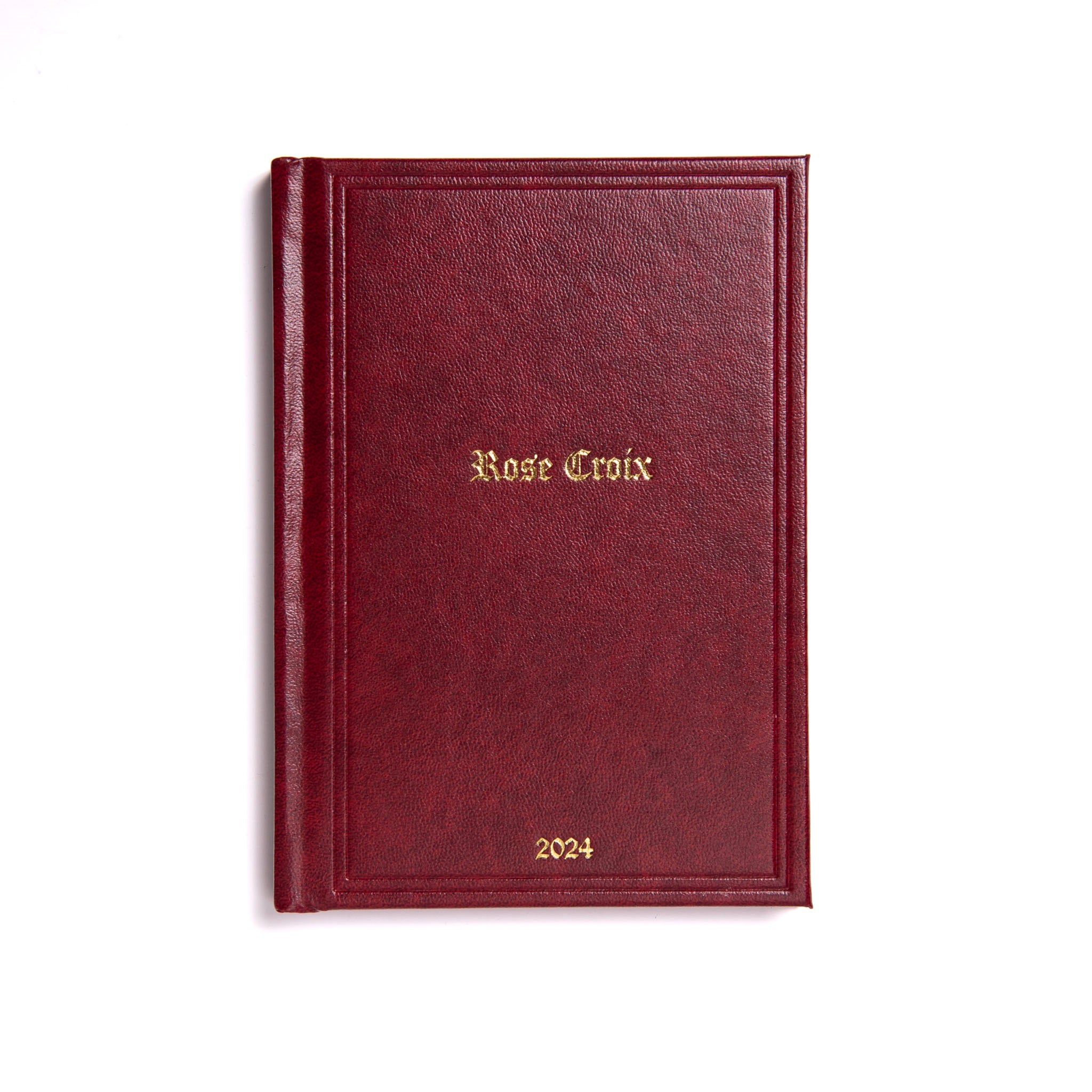 A red Rose Croix Masonic Ritual hardback book titled 'Rose Croix' on a plain background.
