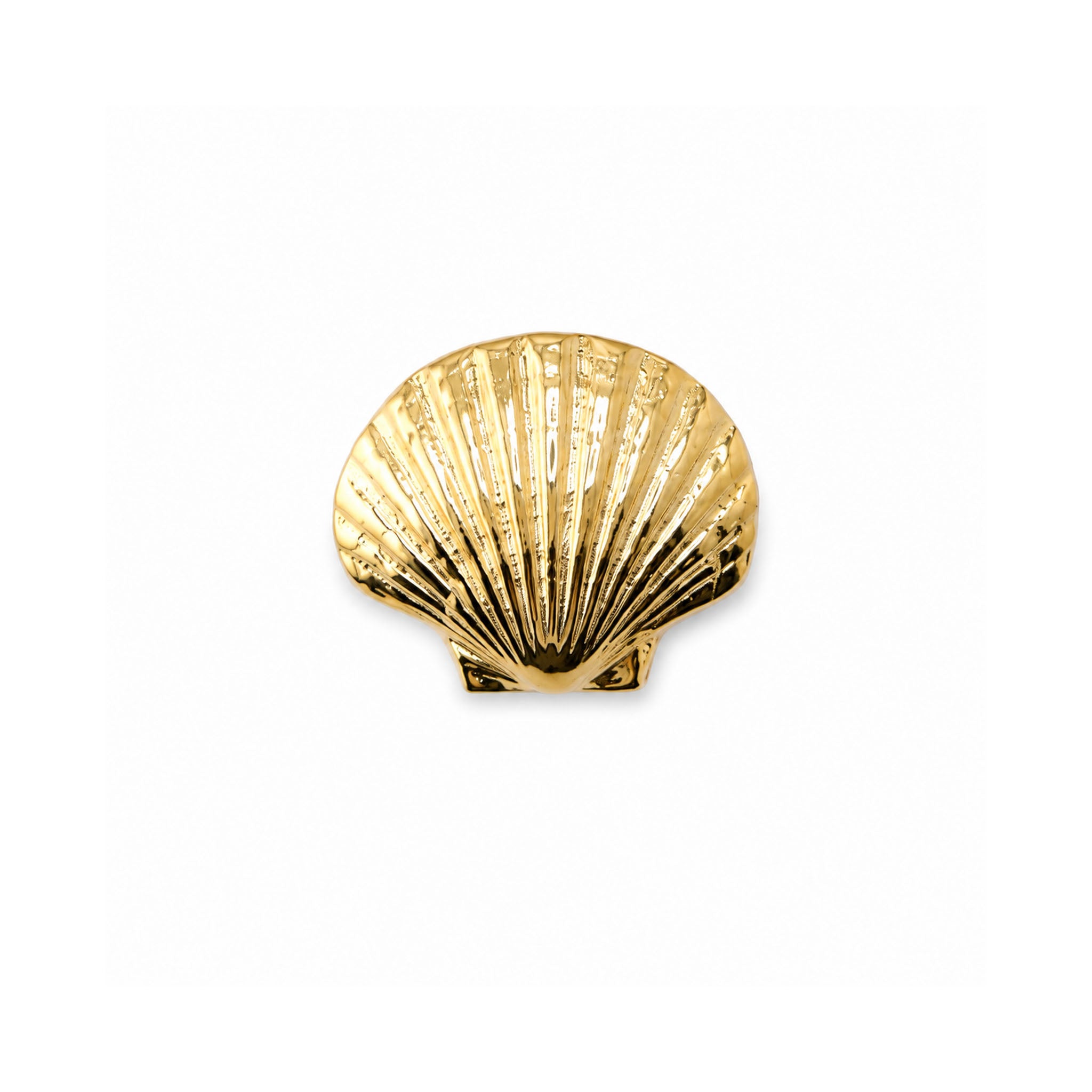 Antique gold St Thomas of Acon scallop shell regalia