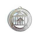 Allied Officer's Collar Jewel - Immediate Past Master, silver coloured