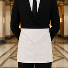 UGLE approved entered apprentice masonic apron being worn.