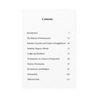 Contents page of Freemasonry in 60 Minutes by Philip Militz