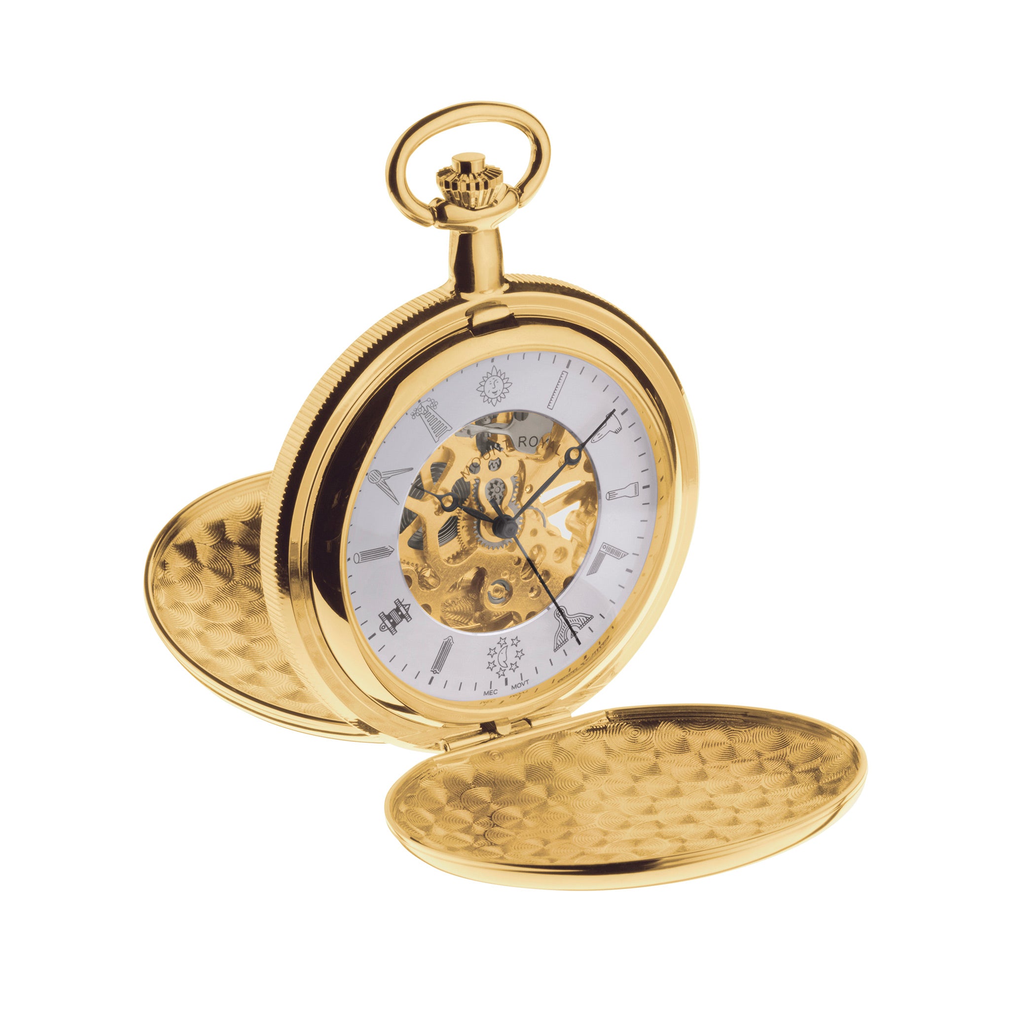 Skeleton Full Hunter Pocket Watch G414 Shop at Freemasons Hall