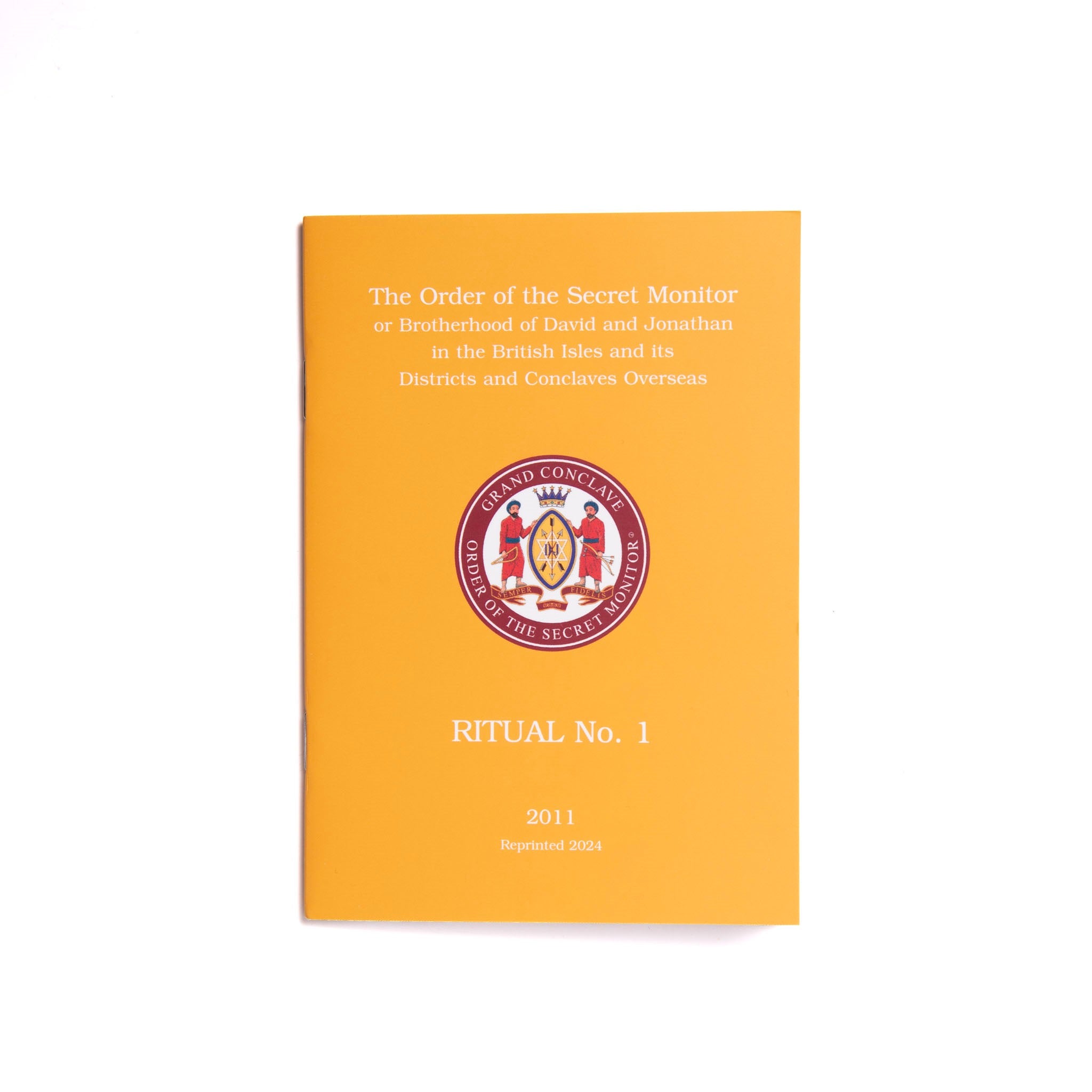 Order of the Secret Monitor Ritual No 1 – Shop at Freemasons' Hall
