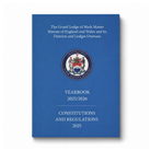 Masonic Mark Masons Book of Constitutions and Yearbook 2025/2026
