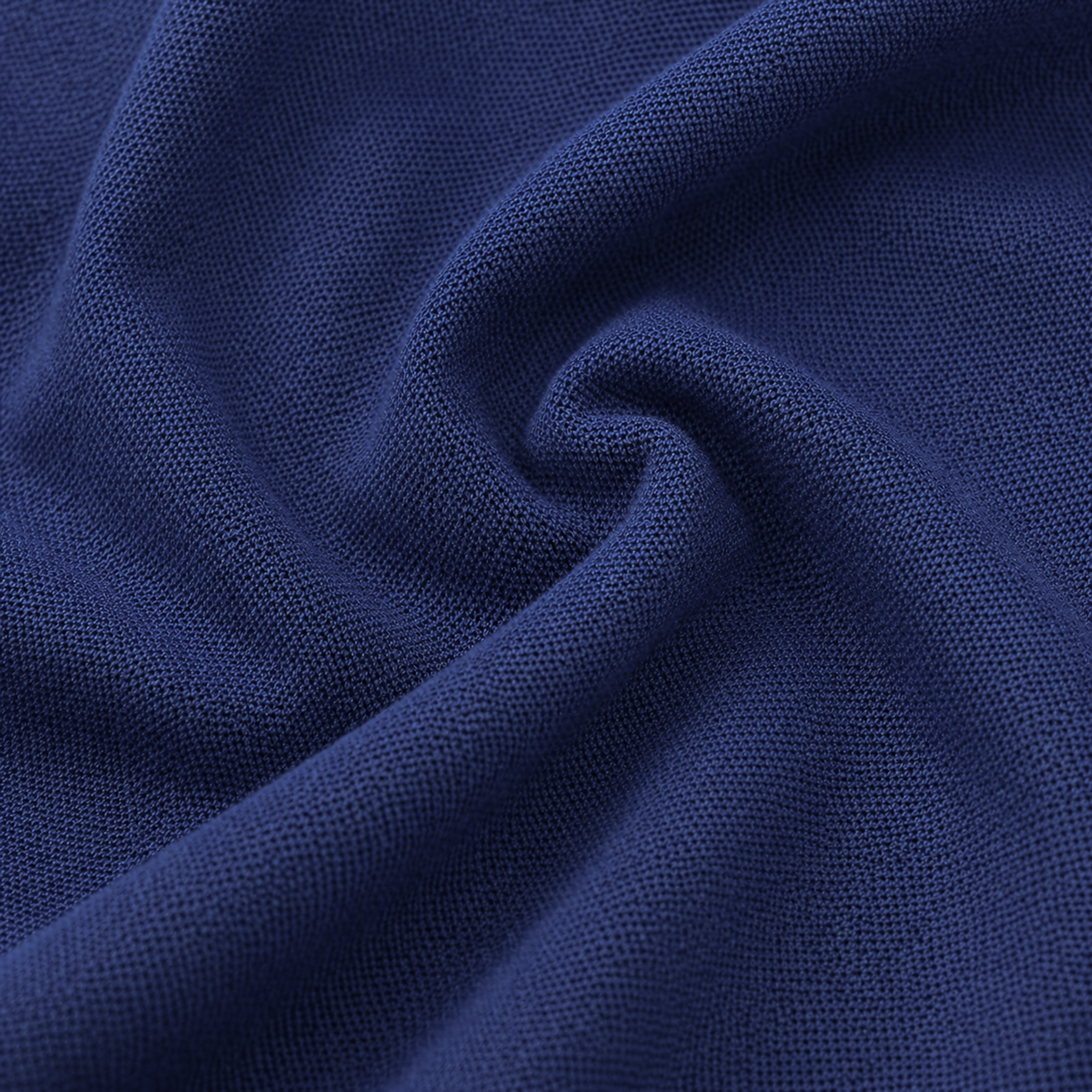 Close up fabric shot, of blue masonic polo shirt