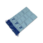 A blue Craft Masonic Bible Marker with 1, 2 & 3 degress 