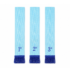 A blue Craft Masonic Bible Marker with 1, 2 & 3 degress 