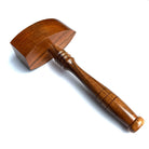 Wooden Masonic Common Gavel on a white background