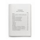 Emulation Pocket Ritual Bi-Centenary Edition table of contents
