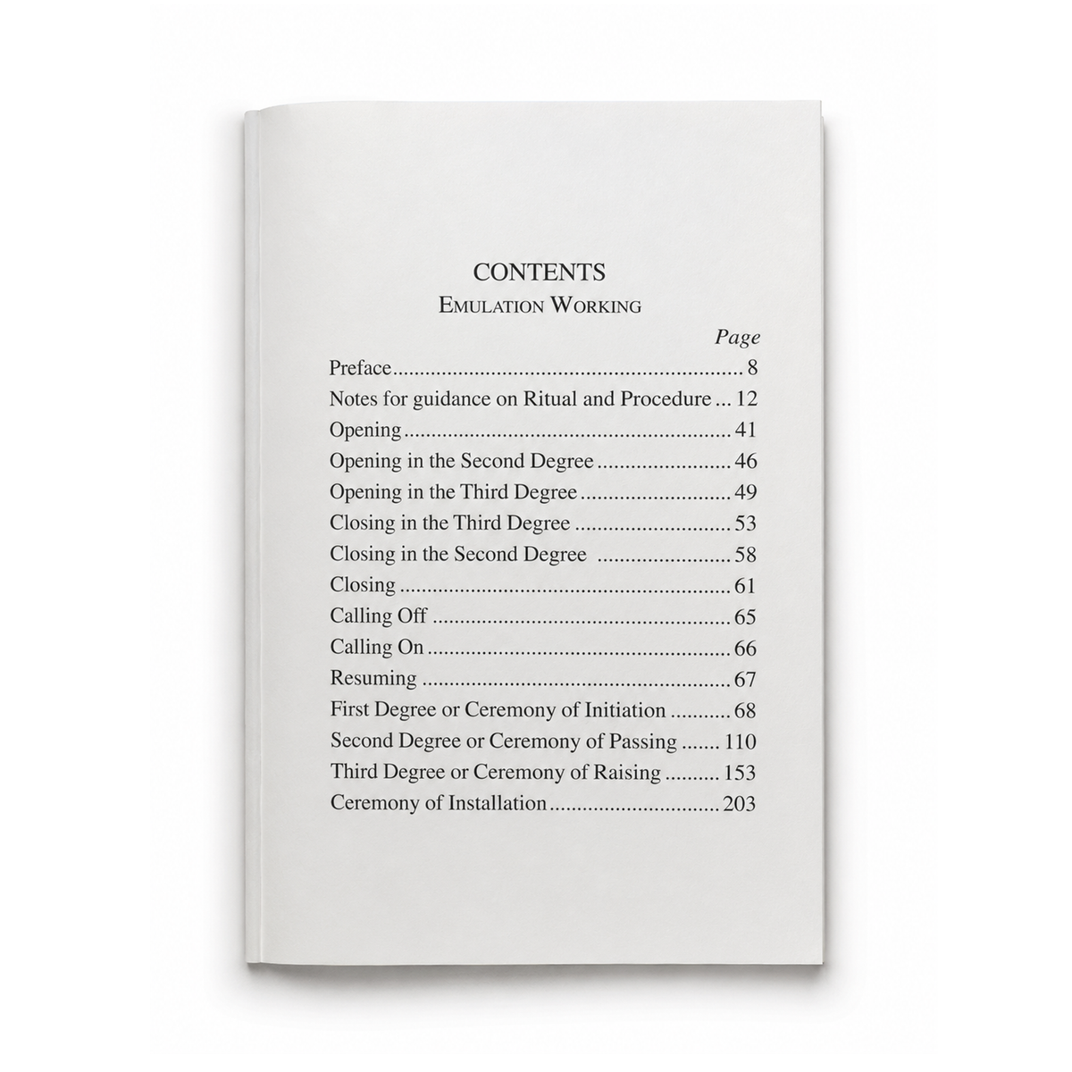 Masonic Emulation Pocket Ritual Bi-Centenary Edition – Shop at ...