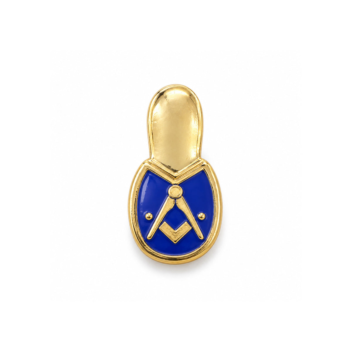 Masonic Slipper Lapel Pin Badge