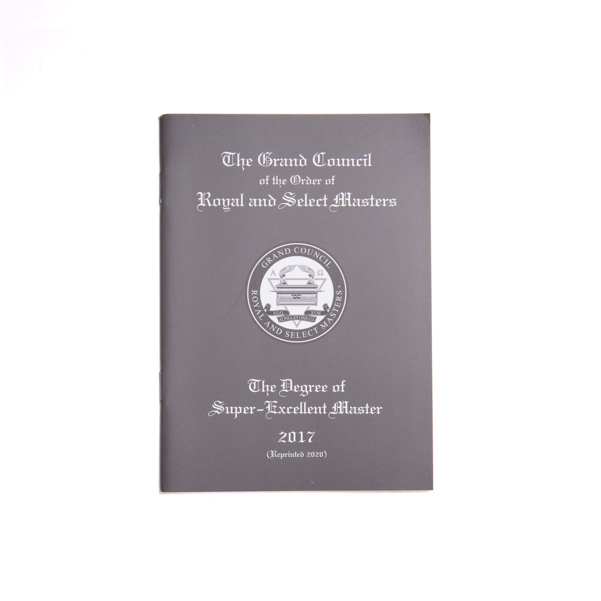 Royal & Select Masters Masonic Ritual Books – Shop at Freemasons' Hall