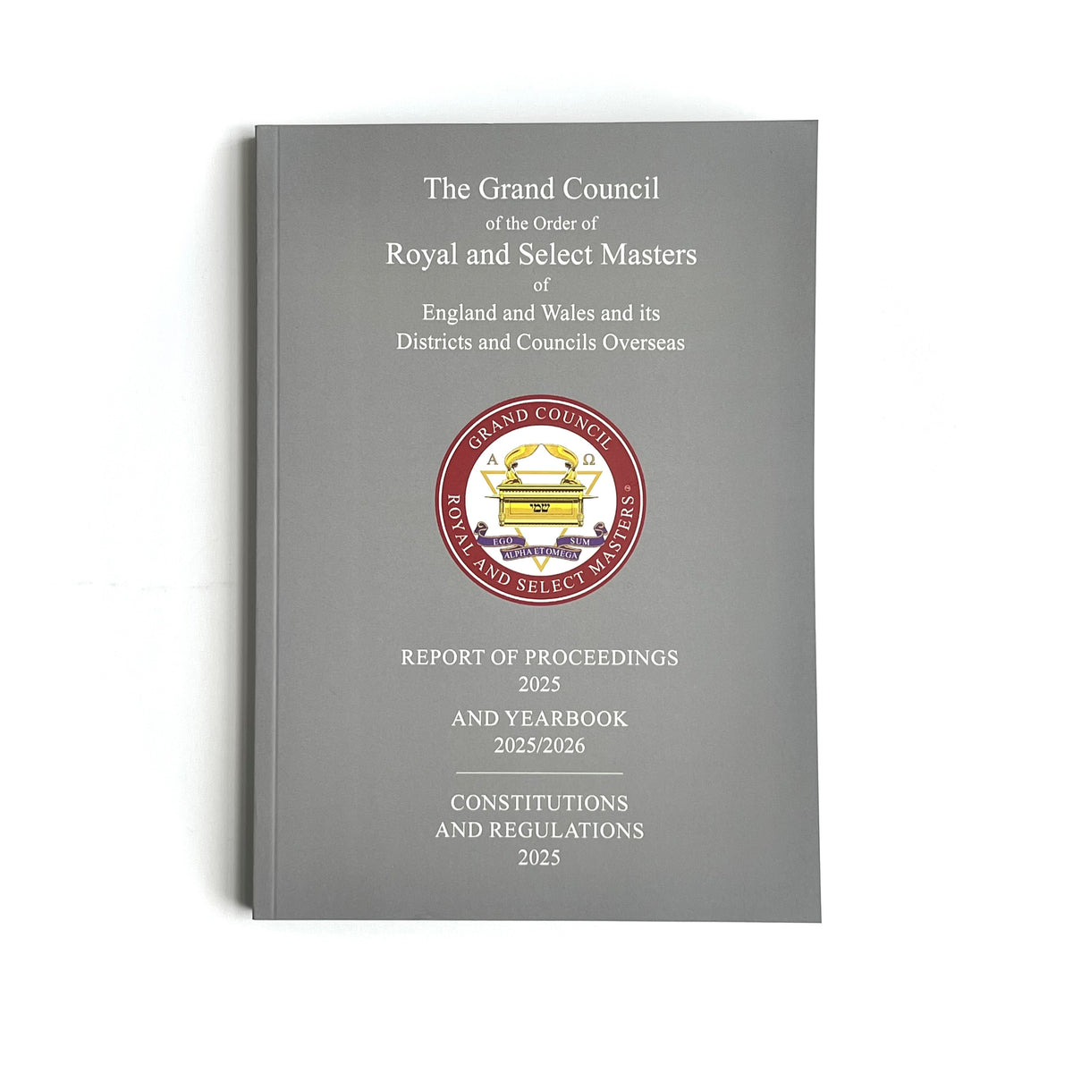 Royal and Select Masters Yearbook 2025/2026 – Shop at Freemasons' Hall
