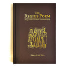 Cover of 'The Regius Poem - Bilingual Edition in Modern and Middle English' by Harry G. de Vries, featuring gold foiling on a dark background.