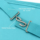 UGLE approved Worshipful Master  Apron back waist belt with metal snake clasp